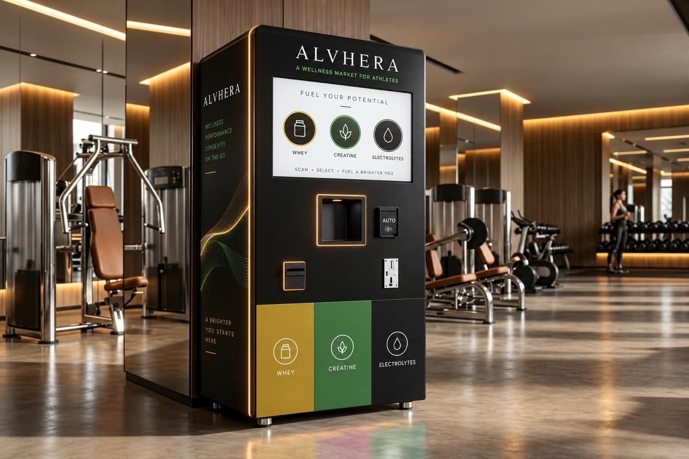 The Alvhera machine in a gym setting